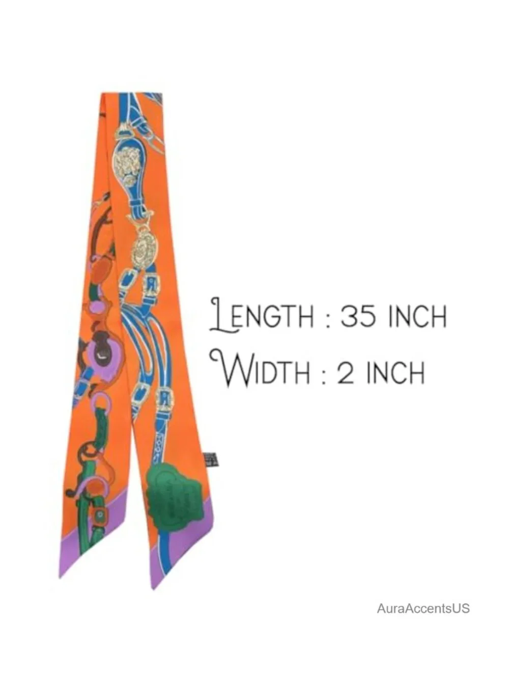 Thin Silk-like Scarf for Women, 35